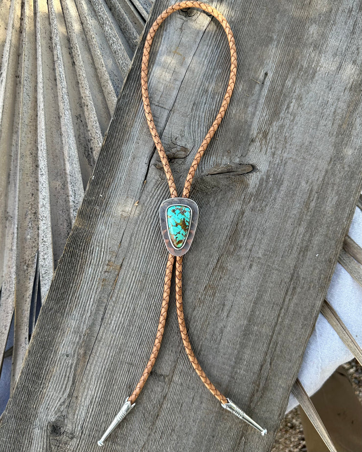 Passing Days Original - Thunderbird Turquoise Bolo Tie