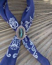 Passing Days Original - Blackjack Turquoise Bolo Tie