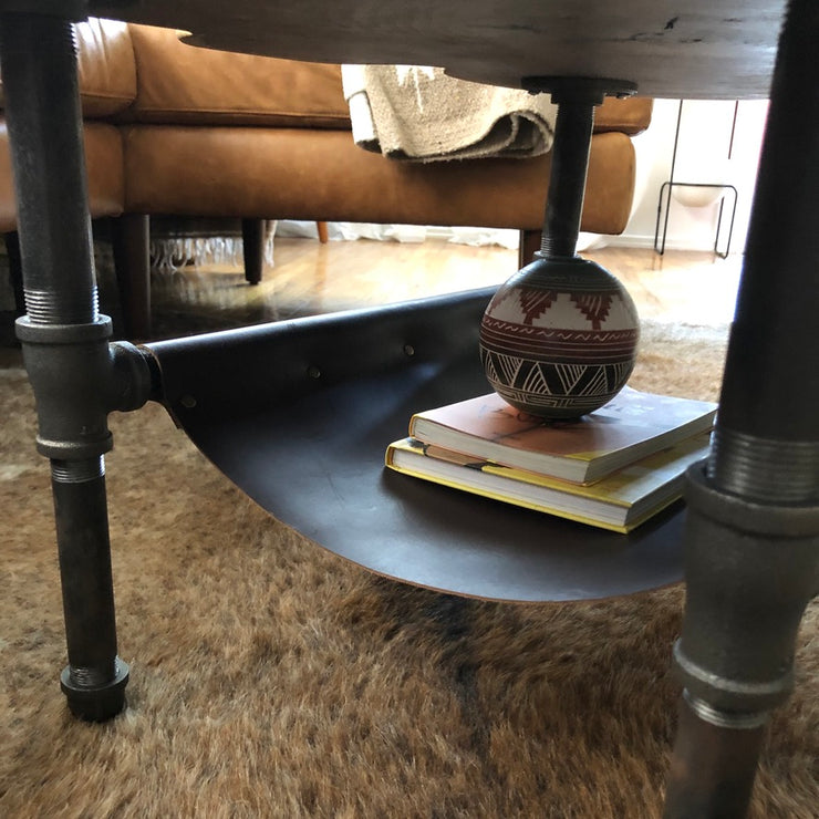 Blackwood Circular Slab Coffee Table