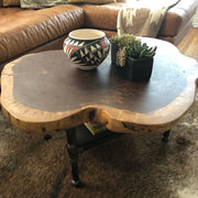 Blackwood Circular Slab Coffee Table